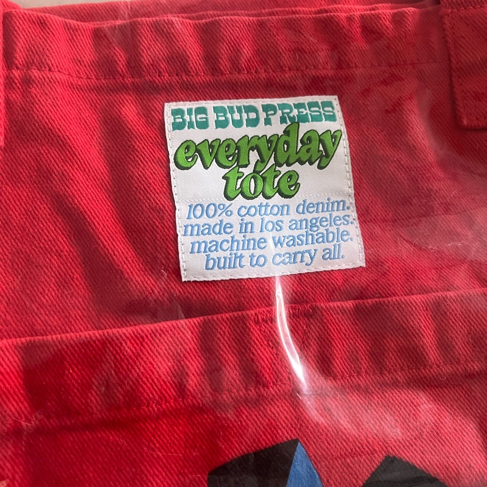Big Bud Press Screen Printed Tote - Picture 2 of 3